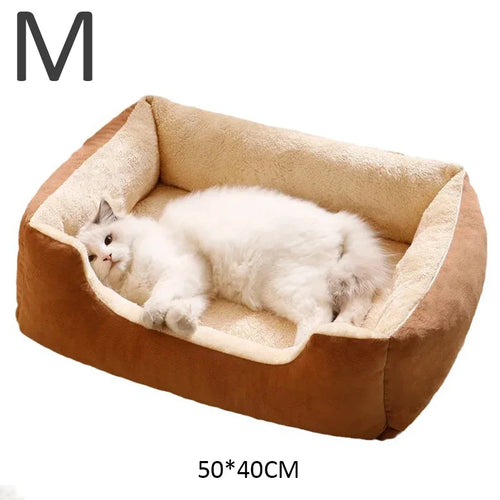 Bed for Cats Pet Products Cushions Kitten Goods Accessories Dog All