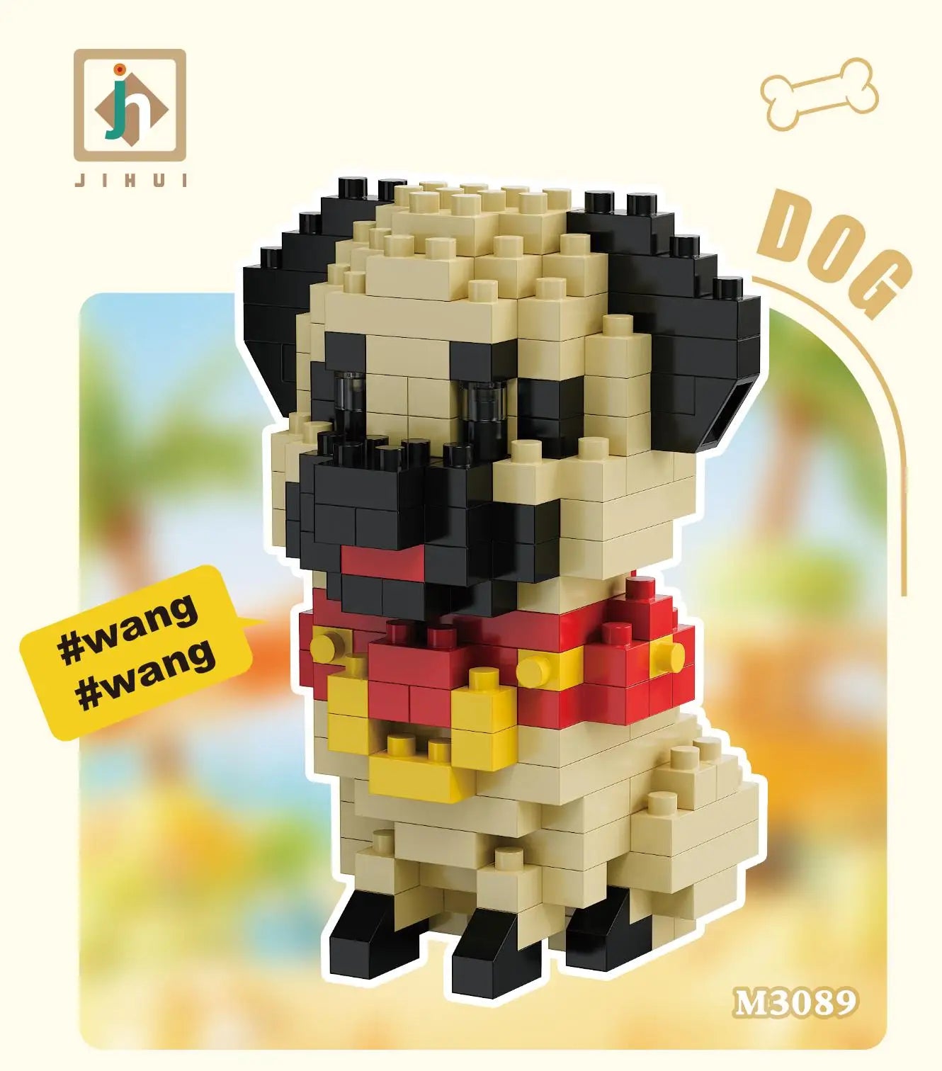 Variety Styled Cute Pet Dog Micro Mini Building Blocks Toys: Ideal