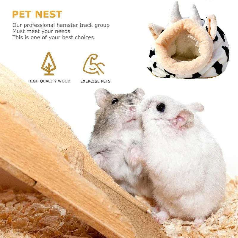 Hamster Cotton Nest Pet Warm Winter Supplies Winter Sleeping Bag House