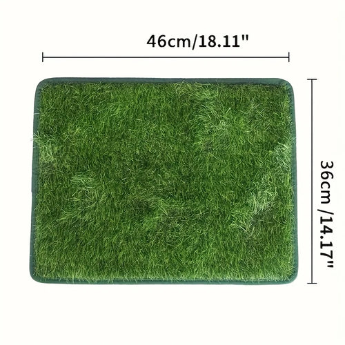 Simulation Lawn Dog Toilet Training Mat Washable Pet Urine Mat Dog