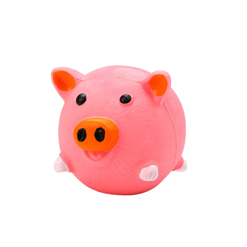 Pet Supplies Amazon Hot selling Animal Shaped Latex Toys Bite and Bite