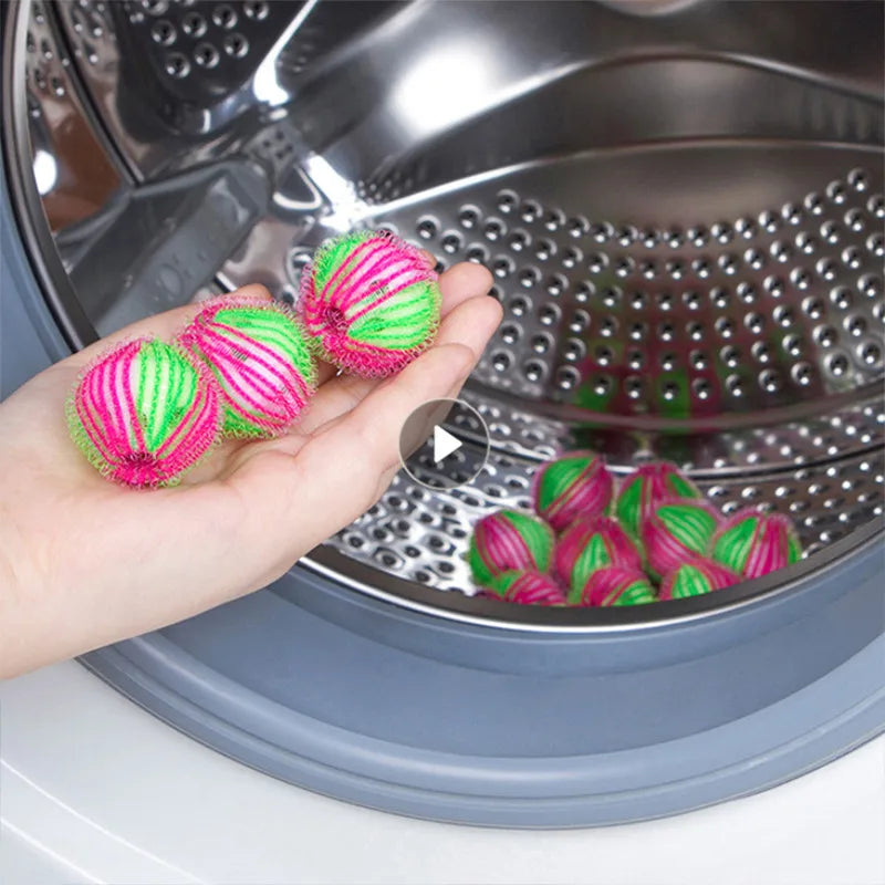 2/4pcs Pet Hair Remover Hair Catcher Reusable Clothes Filter Washing