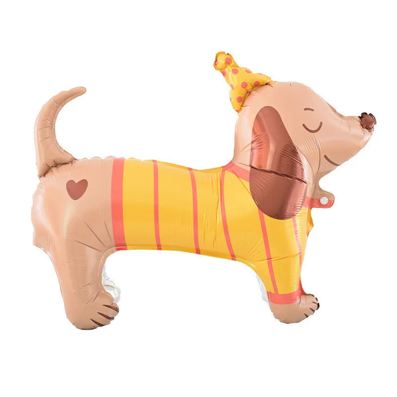 New standing cartoon animal,bulldog, shepherd, poodle, puppy, pet,