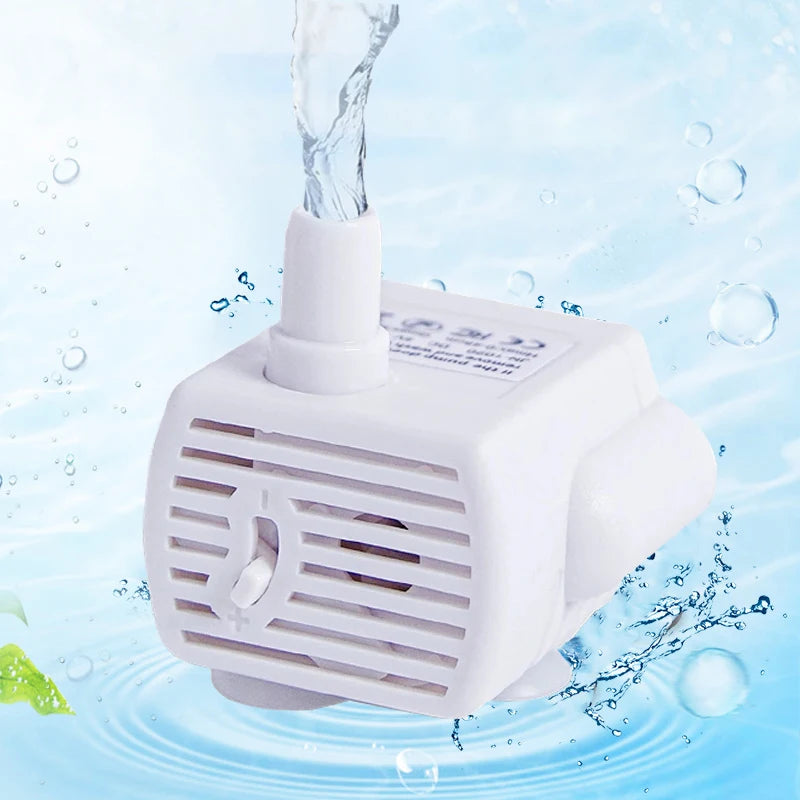 USB Water Pump For Multiple Styles Pet Cat Water Fountain Auto Cat Dog