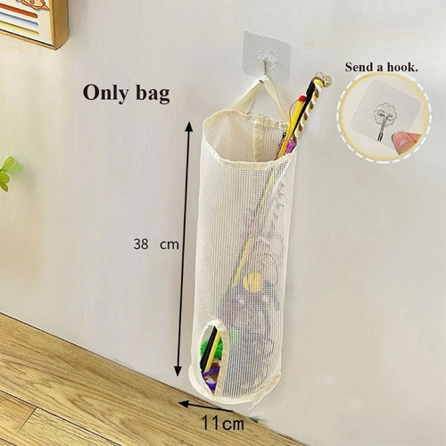 Cat Stick Wall-Mounted Mesh Storage Gag-Suitable For Pet Toys, Cat Toy