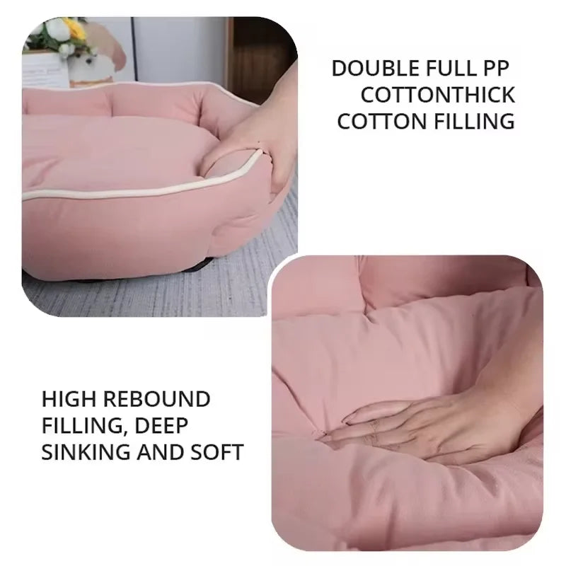 Pet Sofa Sleeping Bed Large Dog Bed House for Cats Big Space Dog Sofa