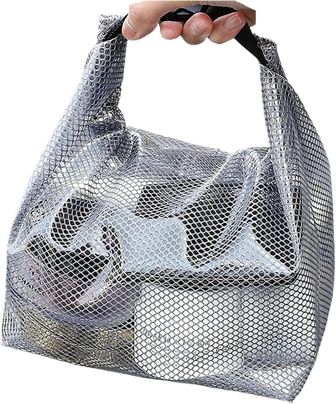 Clear Travel Toiletry Bags Waterproof Makeup Bag Mesh Travel Organizer