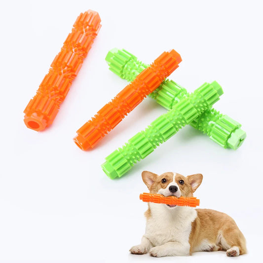 Dog toy Bite resistant teething stick Pet dog interactive play