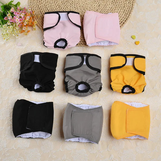 Reusable Sanitary Panties Washable Small Dog Pet Diapers Female Dogs