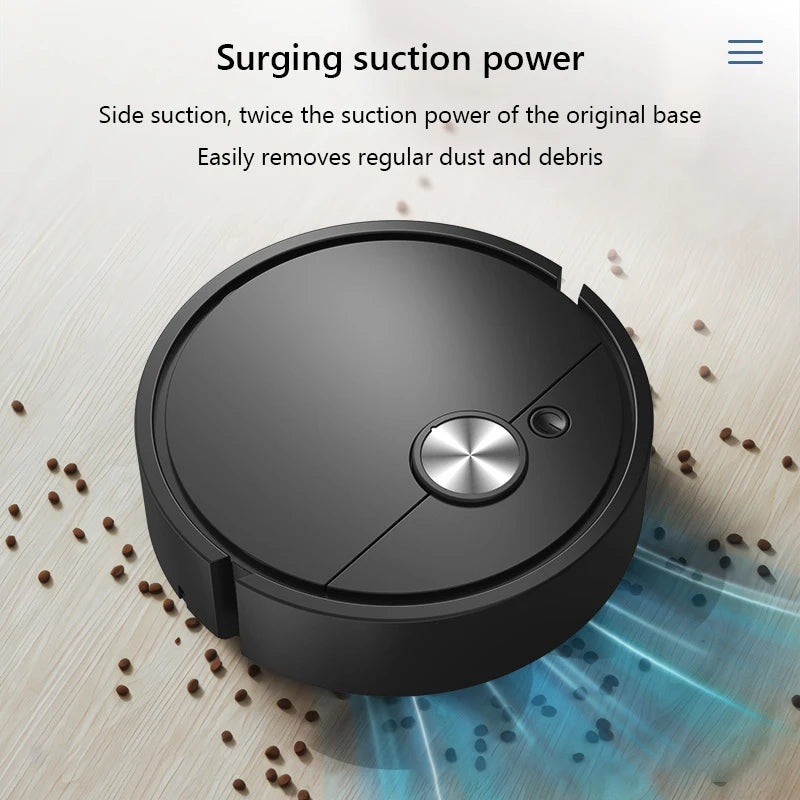 3 in 1 Robot Vacuum Rechargeable Vacuum Mop Robot Sweeping Machine