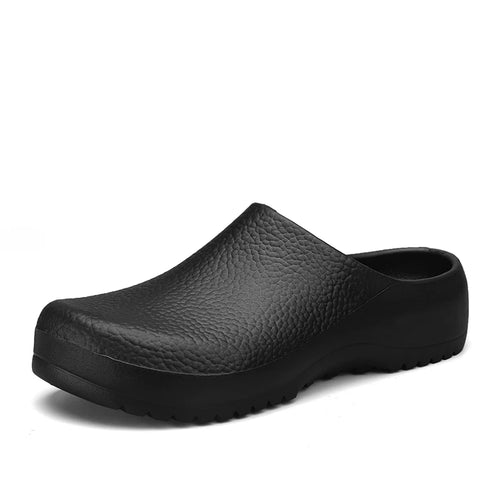 Men Slippers Couples Garden Clog Women Water Proof Chef Shoe