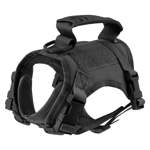 Tactical Cat Harness For Walking Escape Proof Adjustable Pet Vest