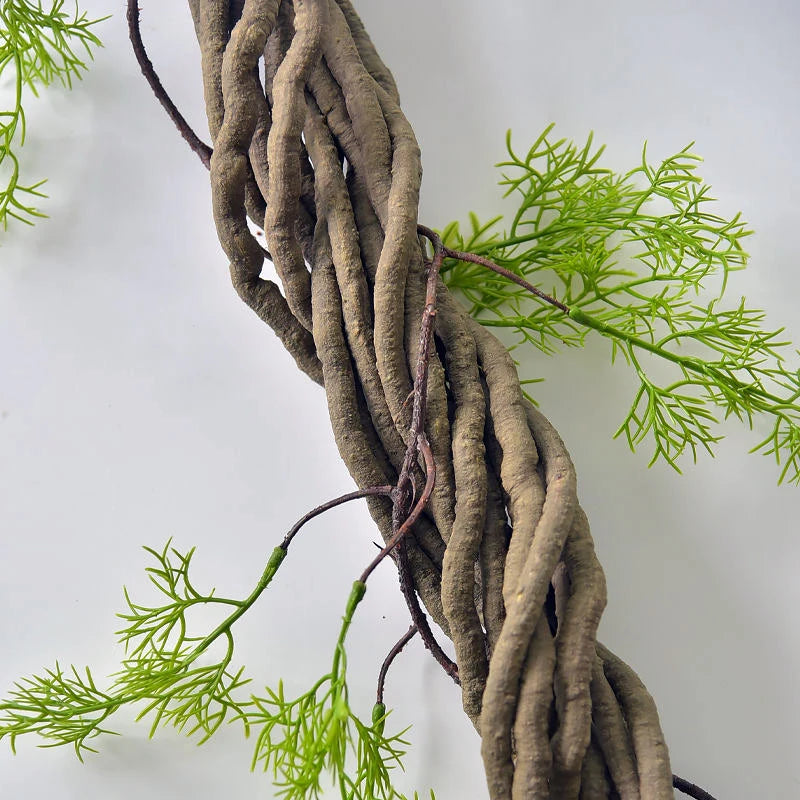 Artificial Ivy Vine Plants 39.37 Inches Pvc Fake Rattan Climbing Pets