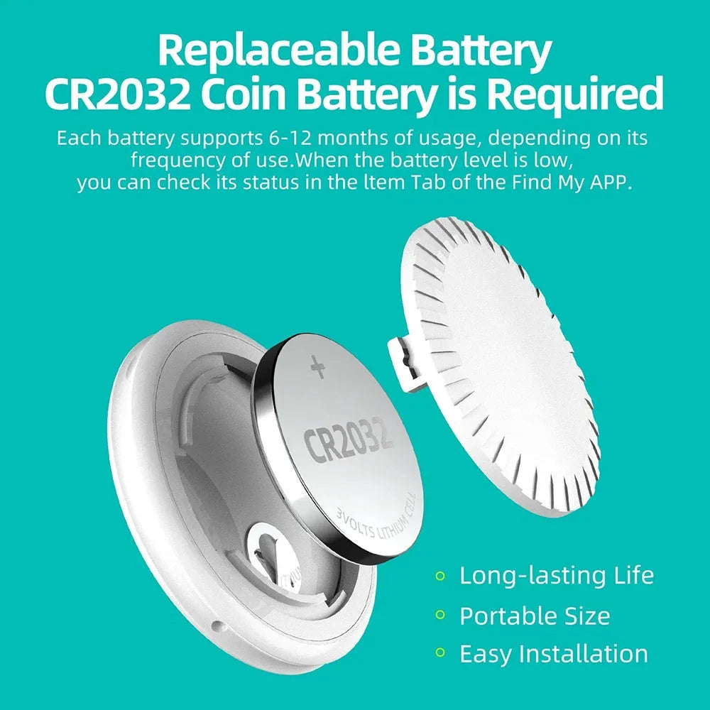 Mini Global GPS Tracker mart Tag Compatible with iOS Find My APP