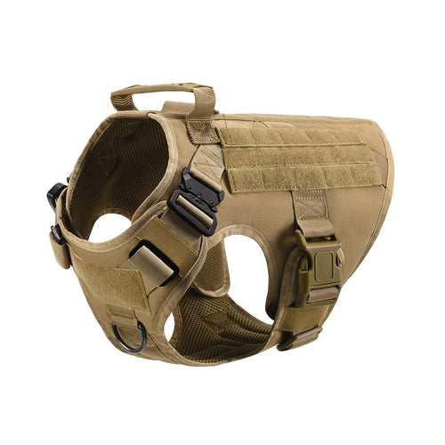 Military Large Dog Harness Pet German Shepherd Malinois Training Vest