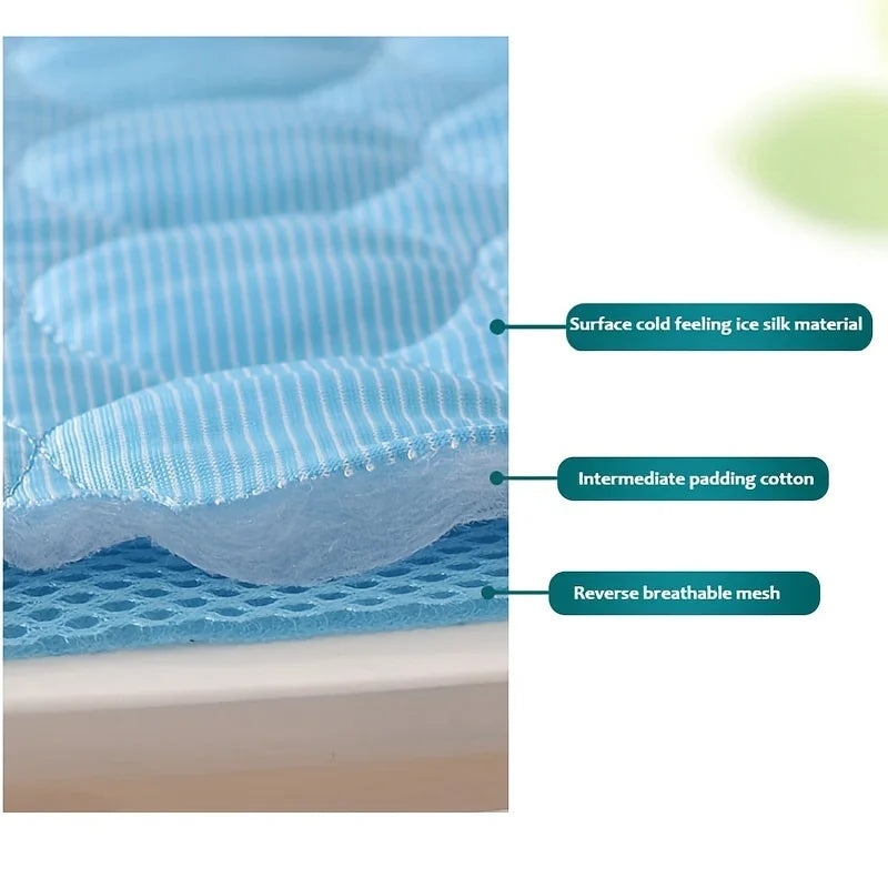 Summer Dog Cooling Mat Pet Cold Bed Extra Large for Small Big Dogs Pet