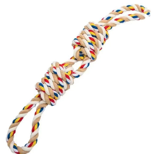 40cm Pet Indestructible Toy For Medium Large Dogs Tough Nature Cotton