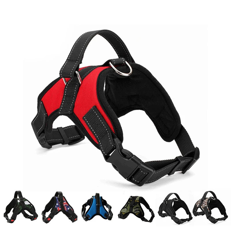 Dog Harness Quick Release Vest Pet Puppy Harness Nylon Material