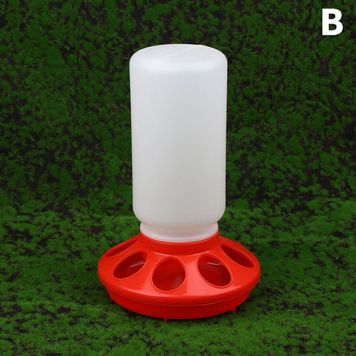 Poultry Thickened Feeder And Drinker Water Food Dispenser Automatic
