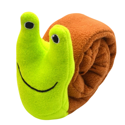 Dog Puzzle Feeder Interactive Toy Indestructible Plush Sound Squeak