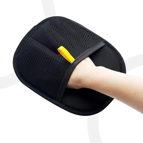 Pet Hair Remover Glove Brush Portable Washable Clothes Hair Dehairing