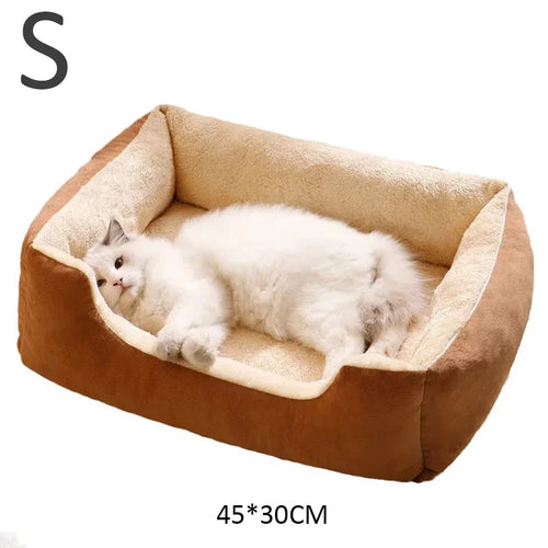 Bed for Cats Pet Products Cushions Kitten Goods Accessories Dog All