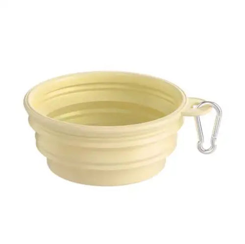 Macaron folding bowl, dog out, portable folding bowl, pet bowl, food