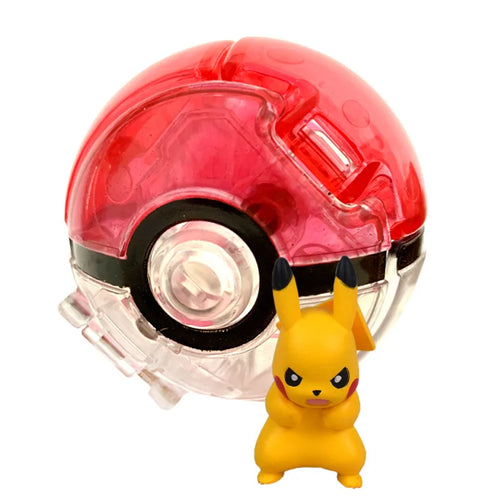 Pokemon Elf Ball Pokeball Anime Figure Cartoons Pikachu Charizard