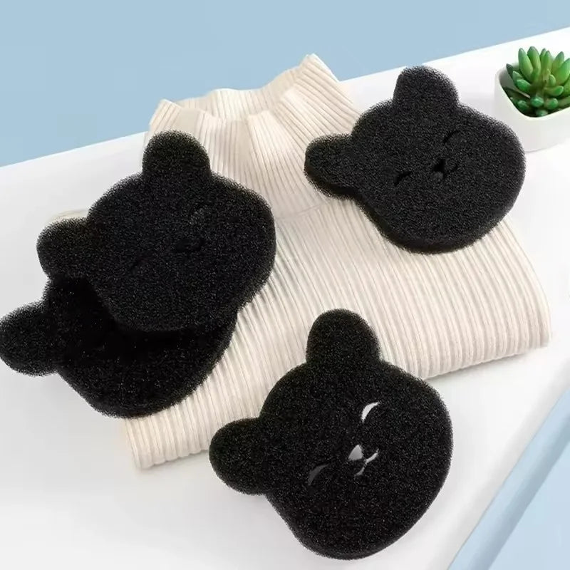 4-8Pcs Pet Hair Remover Bear Shape Laundry Balls Washing Machine Lint
