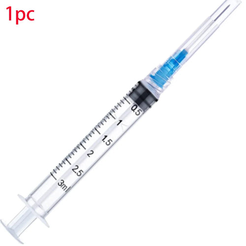 50Pcs 3ml Disposable Luer Lock Syringes, Suitable for Pets and Farm