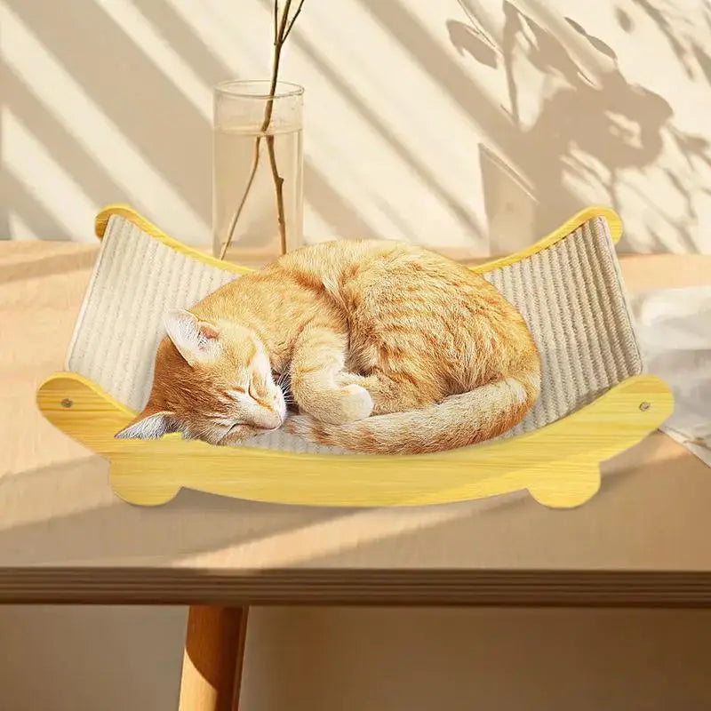 Sisal Cat Scratching Pad Reusable Cat Scratcher Cat Scratch Bed Nest
