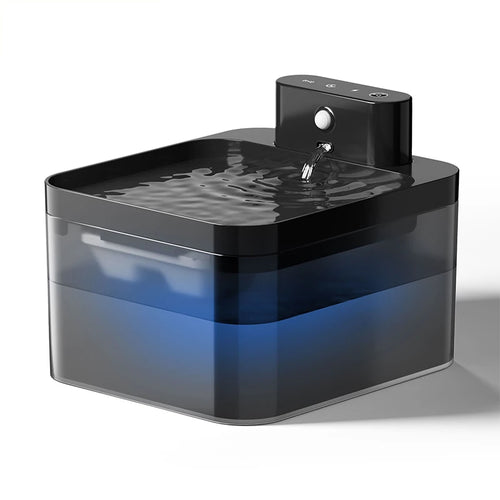 ROJECO Wireless Automatic Cat Water Fountain 2600mAh Pet Water
