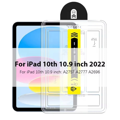 Tempered Glass Screen Protectors For iPad 10th Generation A16 2025 M3