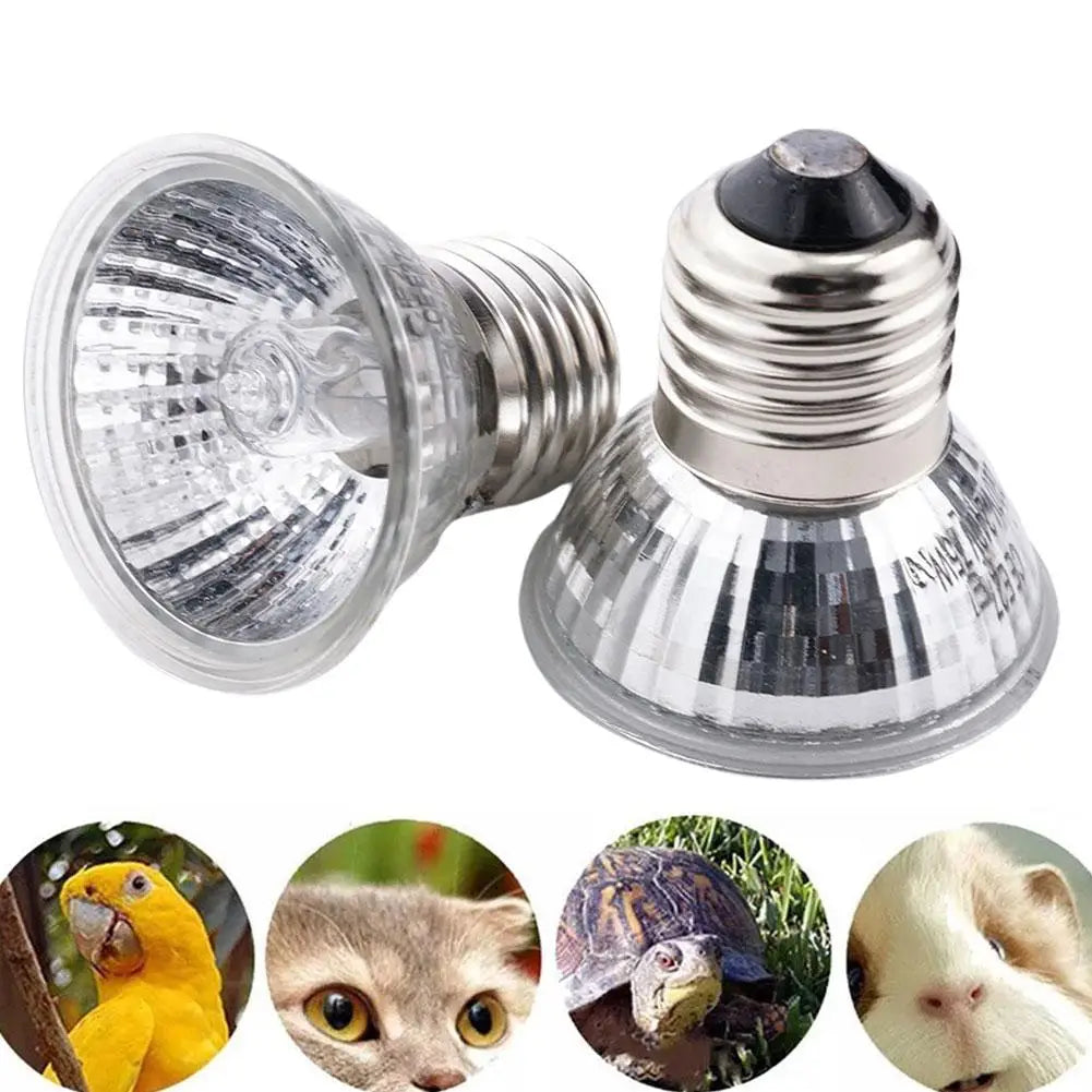 20/50/75W Heat Lamp UVA UVB Reptile Constant Temperature Lamp Full