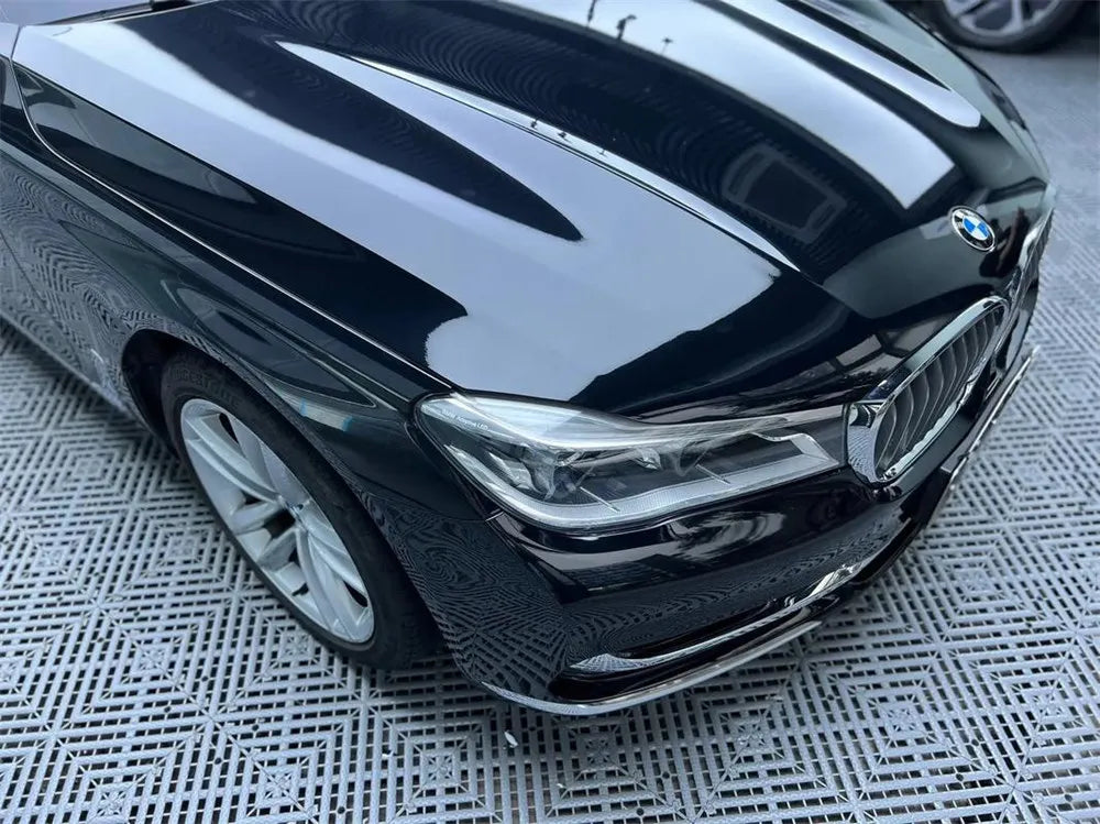 Premium PET Glossy Piano Black Vinyl Car Wrap Film Sticker Air Bubble