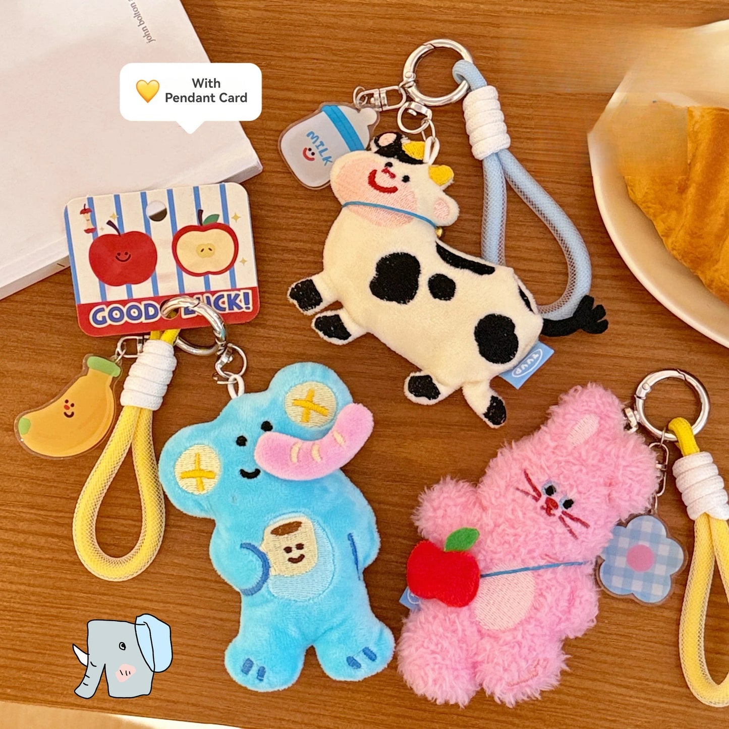 Cute Cute Pet Doll Pendant Backpack Keychain Versatile Pendant