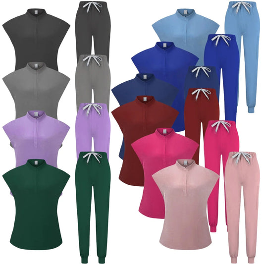 New Medical Lab Coat Surgical Uniform Hospital Dentist Clinic Salon