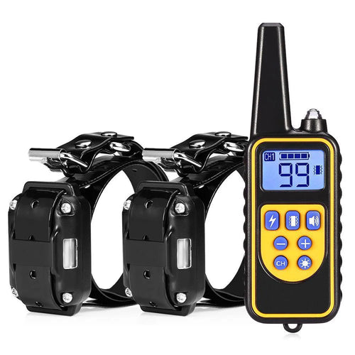 Electric Dog Training Collar Detachable Bark  Rechargeable Anti