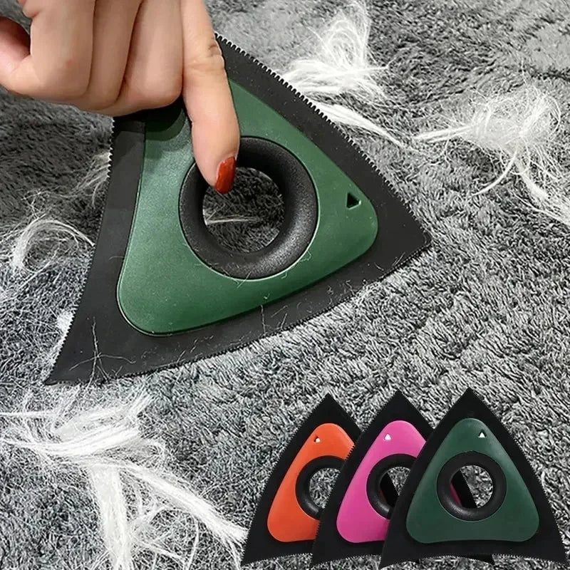 Mini pet hair remover for car seats, sofas and couches, hair washing