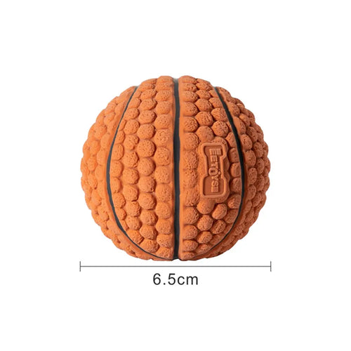 Soft Pet Ball Squeaky Toy For Small Large Dog Rugby Tennis Volleyball
