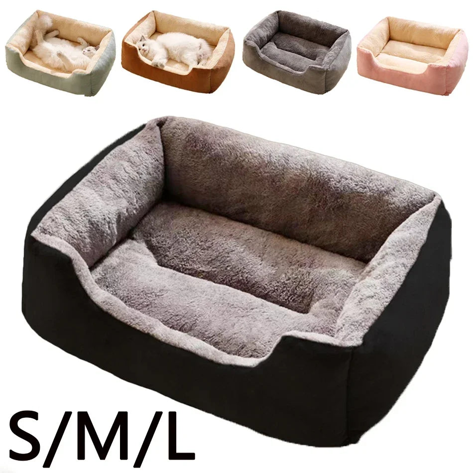 Bed for Cats Pet Products Cushions Kitten Goods Accessories Dog All