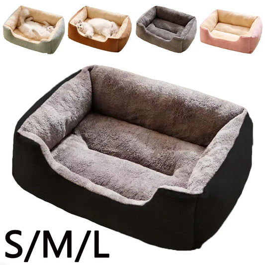 Bed for Cats Pet Products Cushions Kitten Goods Accessories Dog All