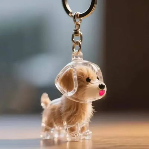 Clear Pet Hair Memorial Capsule DIY Dog Fur Keepsake Pendant for