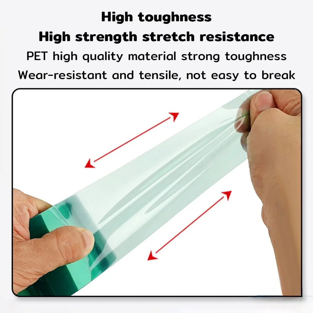 33M/Roll Green PET Film Tape High Temperature Heat Resistant PCB