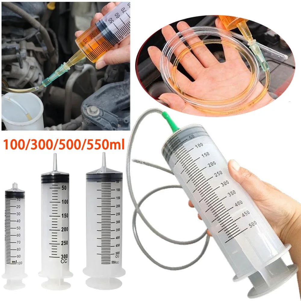 100/300/500/550ml Syringe Large Capacity With 100cm Hose Pump