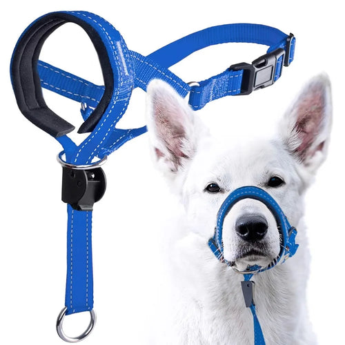 2026 New Nylon Portable Dog Muzzle Rope, Dog Cage Head Anti-Bite Pet