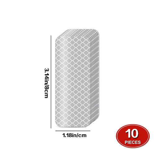 10 Reflective Stickers, Warning Safety Reflective Stickers, Pet Safety