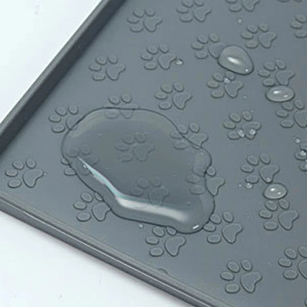 Pet Placemat Nonspill Easy to Clean Foldable Cat and Dog Feeding Mat