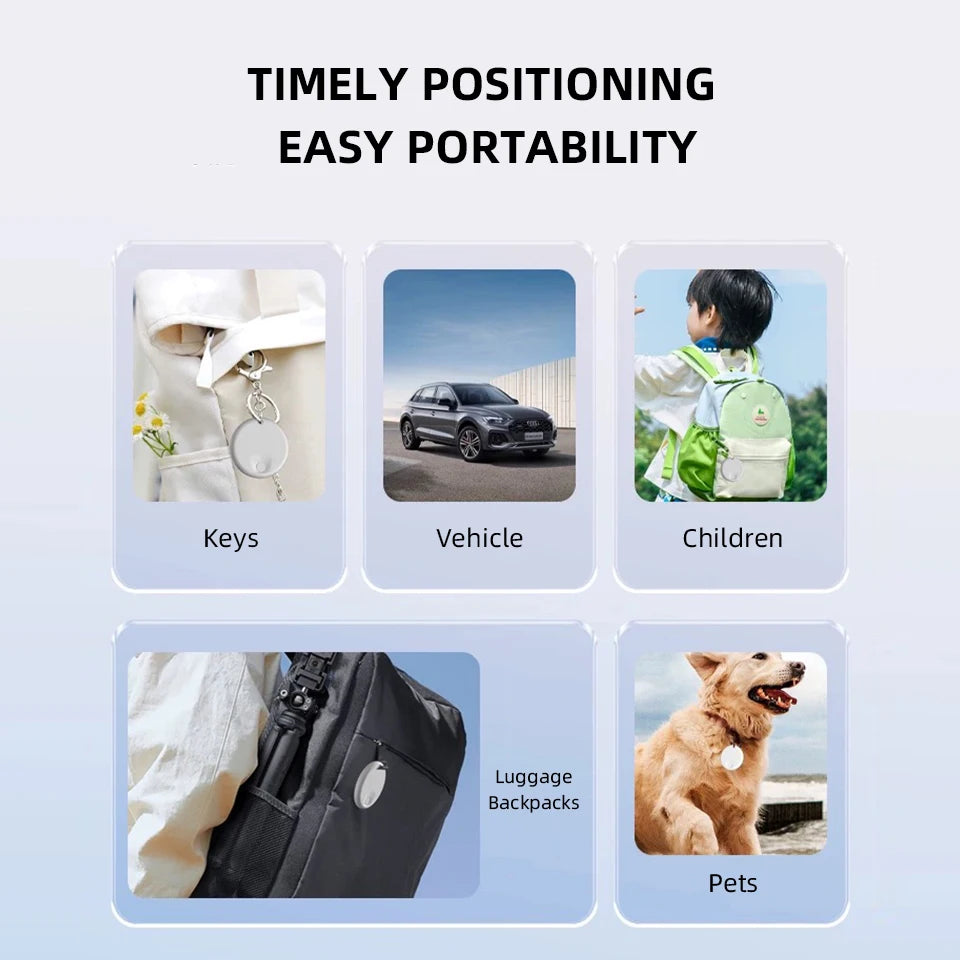 Smart GPS Tracker Tag Suitable For Apple iOS Airtag Anti Loss Locator
