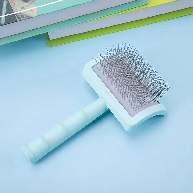 Dog Grooming Comb Shedding Hair Remove Needle Brush Slicker Massage